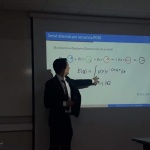 Carlos Castillo defiende su tesis de magíster en ciencias de la ingeniería